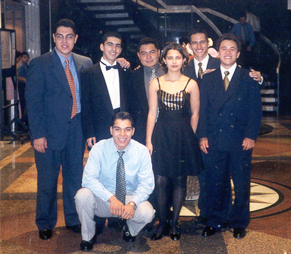 All the members, including the Sinuhe�s cousin 