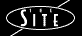 Probably can't read this can you? Well it's The Site's logo.