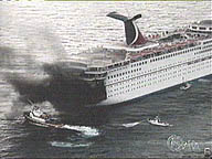 FIRE AT SEA!