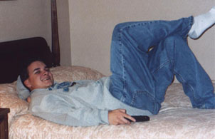 Me, relaxing