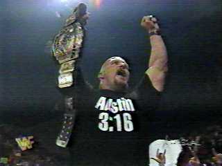 According to the people, Stone Cold is the winner with a huge HELL YEAH!