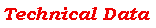 Technical Data