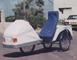 Partial fairing - front and rear