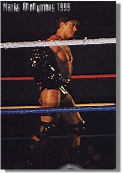 Rick Martel entering the ring
