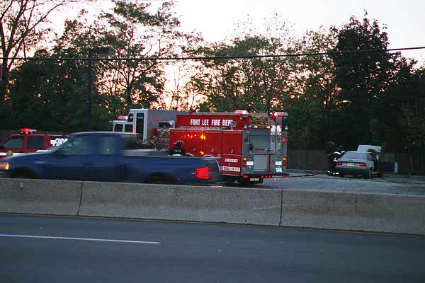 Exxon Car Fire