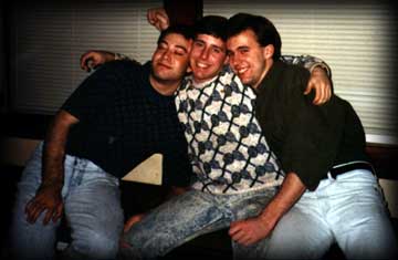 Sharing a 'special' moment with Brian and Tom