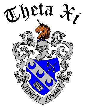 The Crest of Theta Xi Fraternity