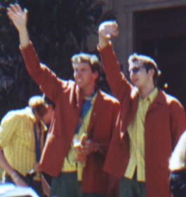 Grant Hackett and Ian Thorpe