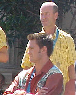 Dean Puller - diver and Andrew Hoy - equestrian