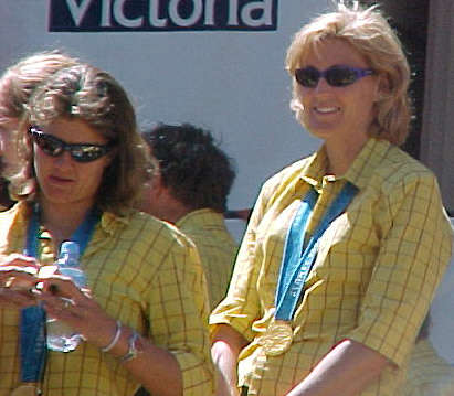 Natalie Cook and Kerri Pottarst - volletballers