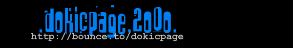 welcome to dokicpage 2o0o