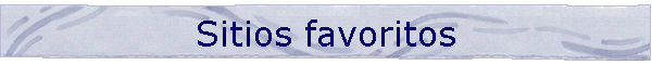 Sitios favoritos