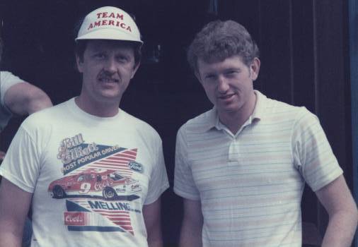 Bill Elliott at Evergreen Speedway - 1985