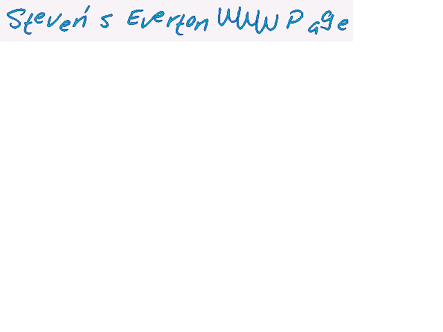 [Welcome To Steven's Everton Pages]