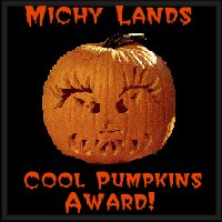 Michy Land's Cool Pumpkin Award