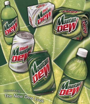 New Mountain Dew look