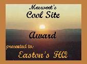 Mesweet's Cool Site Award