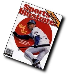 Ichiro on the cover of Sports Ilustrated