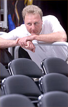 Coach Larry Bird