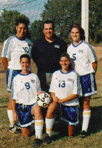 1998 Seniors and Coach Jaramillo
