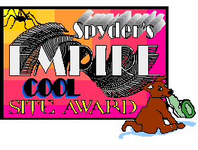 Spyder's Empire's Cool Site Award