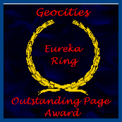 GeoCities Eureka Ring Outstanding Page Award
