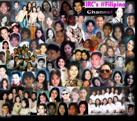 A collage of filipino chatters