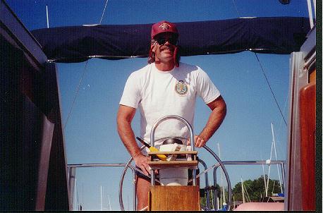  Mike at the helm 