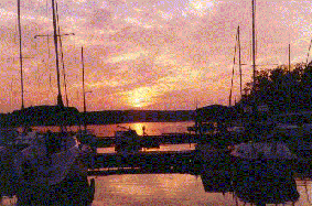  Sunset in Yellow Creek 