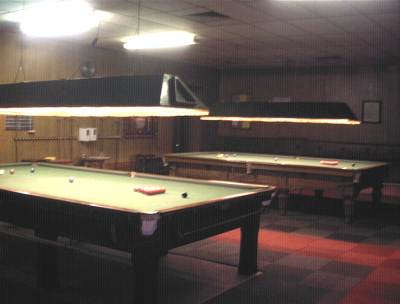 Redruth Club's Snooker Room