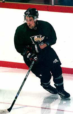 Jazz Gelinas at practice
