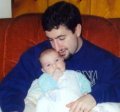Aaron and Brady - Orange Chair
