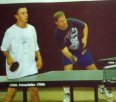 Ryan and Brian playing hard