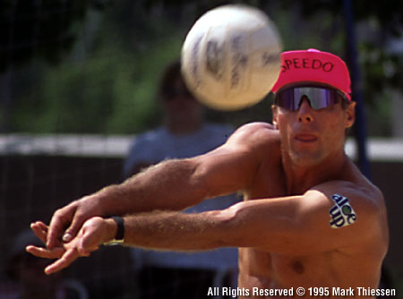 [picture of Karch passing]