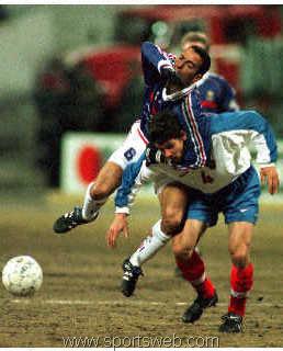 Russia 1 : France 0...that was earlier last year...