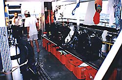 Equipment Area on the Taka II