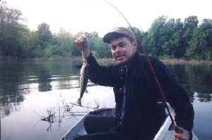 Bill Got the First Bass Of The Year!