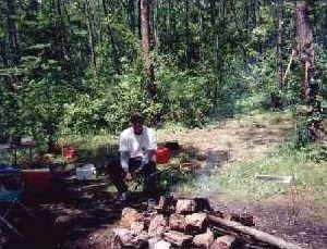 This Was The Camp Site