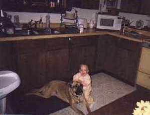 Jodi With Her Dog Brunch