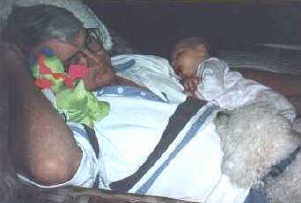 Jodi With Grandpa Maley