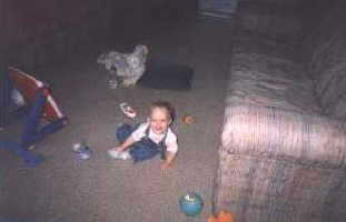 Jodi At Her Grandpa Nivens House In Mich.