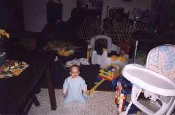 Jodi Sitting Pretty In The Kitchen