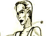 Vayu, swordswoman. the local heart-throb.