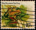 blue mountains tree frog