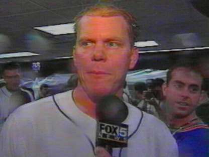 Adam next to Dennis Cook (FOX-5 TV)