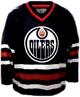 Oilers' away jersey