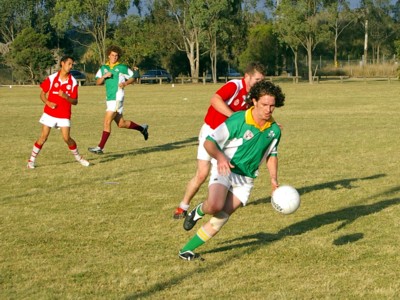 Andrew Meiklejohn: wins the ball