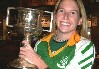 Angie Doyle and the World Cup in Shamrocks colours