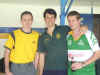 Action at the 2002 Shamrocks sign-on barbeque