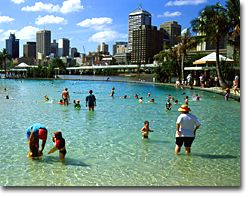 Brisbane's southbank parklands